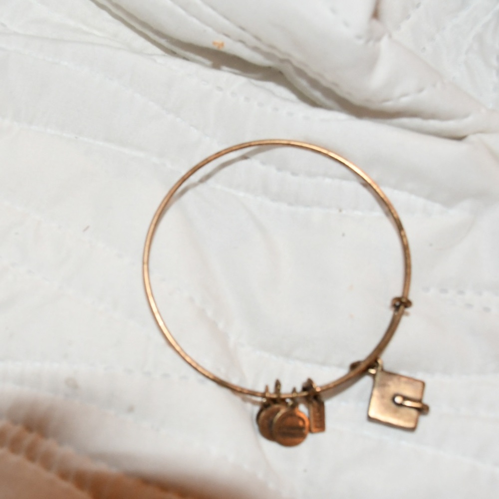 Graduation cap bangle Alex and Ani bracelet gold